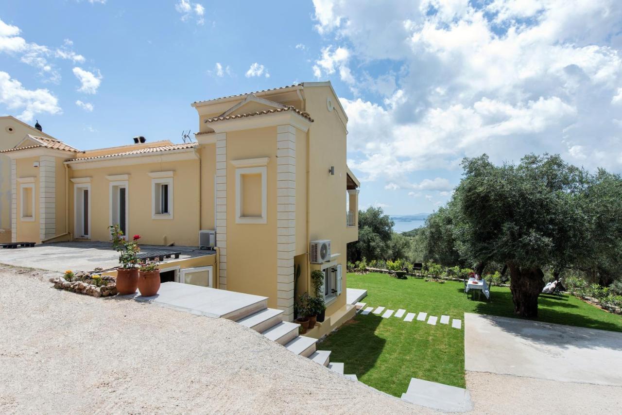 فيلا Terra Rossa By Konnect, Views To Ionian Sea Spartylas المظهر الخارجي الصورة