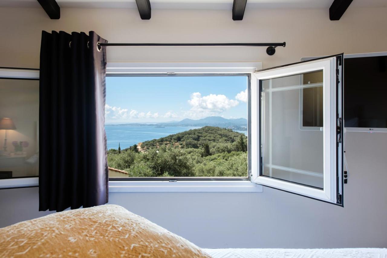 فيلا Terra Rossa By Konnect, Views To Ionian Sea Spartylas المظهر الخارجي الصورة
